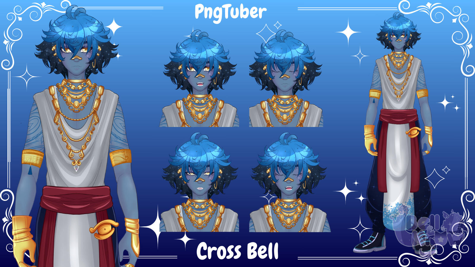 Art: Cross Bell PngTuber