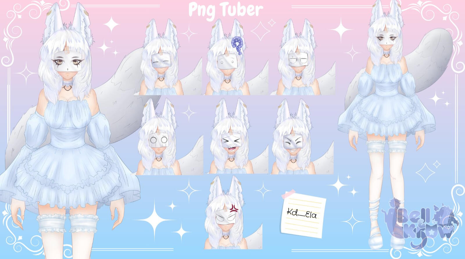 Comission: kd_ela pngtuber